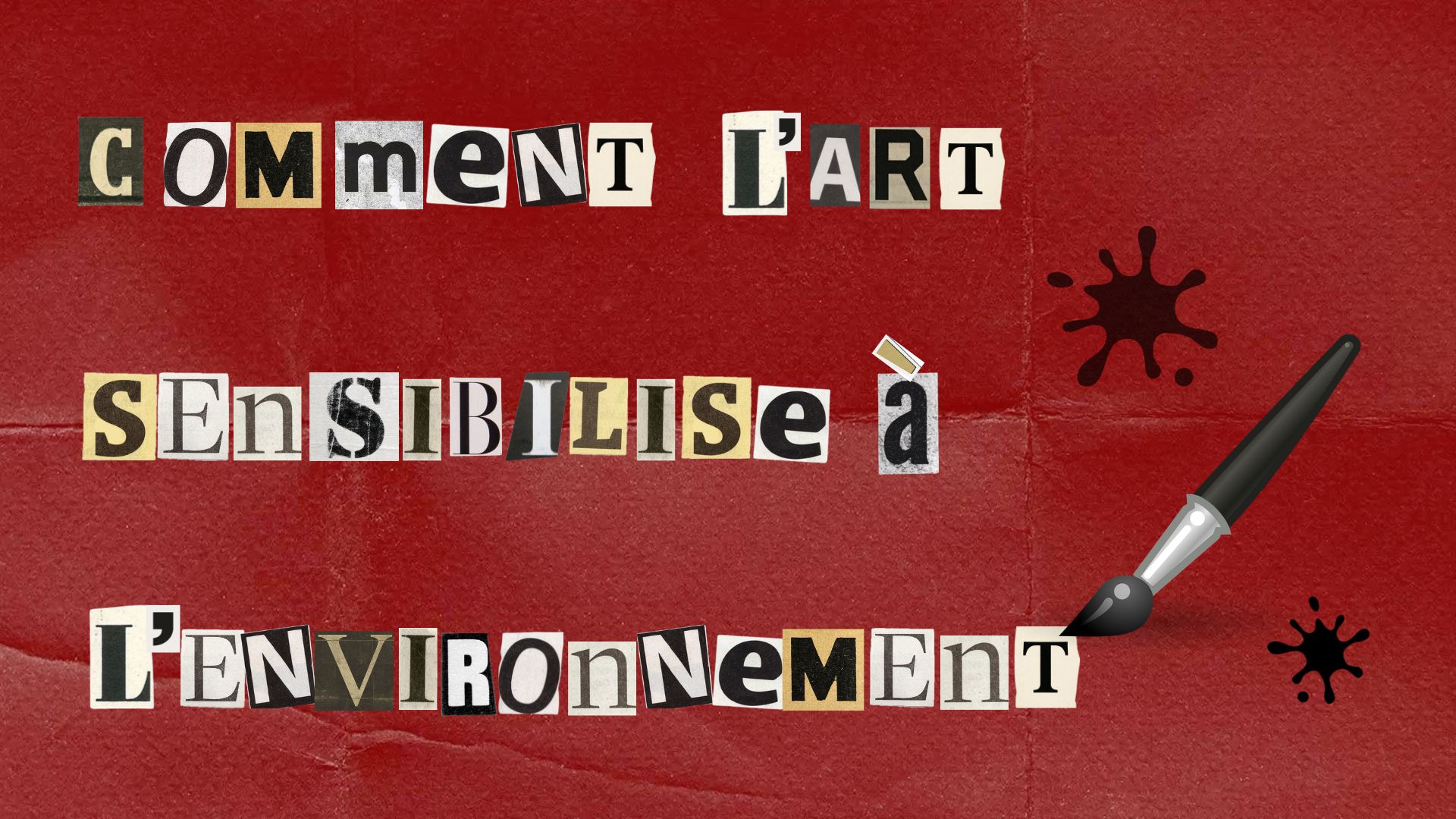 comment l'art sensibilise à l'environnement