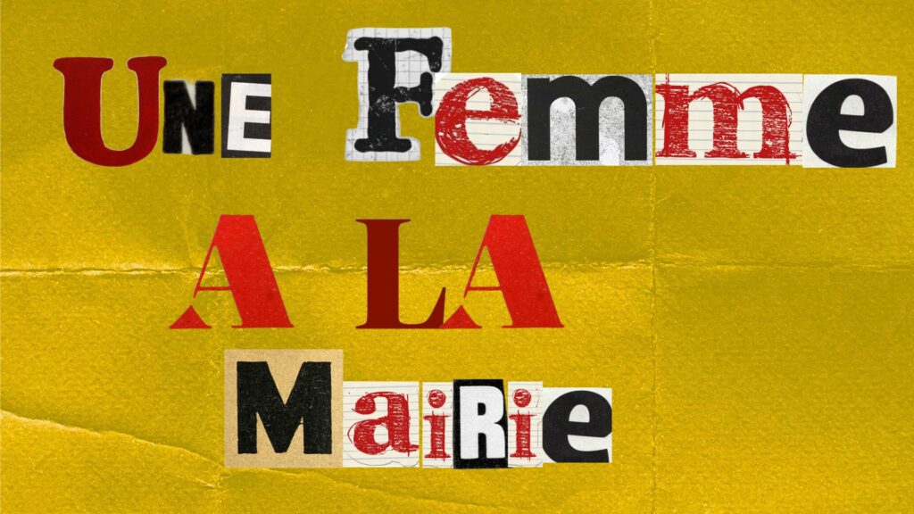 une femme a la mairie